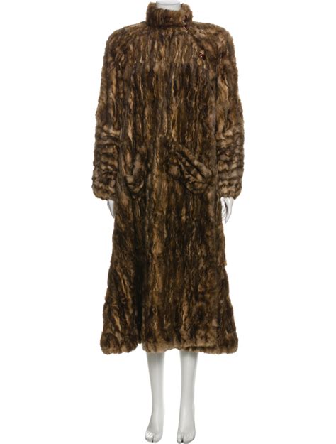 fendi coat fur|vintage fendi coat.